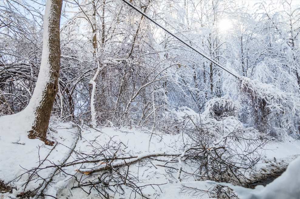 winter power outage