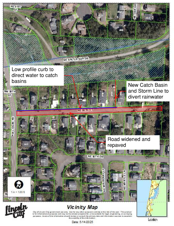 NE 58th Public Map